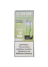 Load image into Gallery viewer, Sun Bar 10K Puff 5% Disposable
