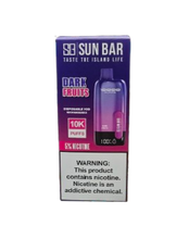 Load image into Gallery viewer, Sun Bar 10K Puff 5% Disposable
