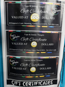 Gift Certificate